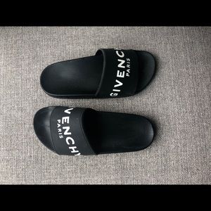 Givenchy black slides